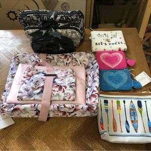 Lot of New Cosmetic Bags/Pouches/Coin Purses